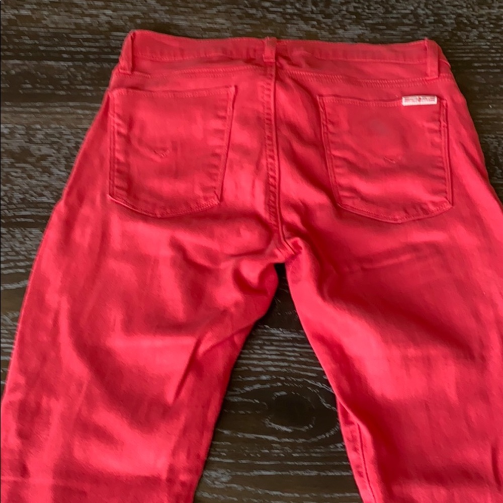 Red Hudson jeans